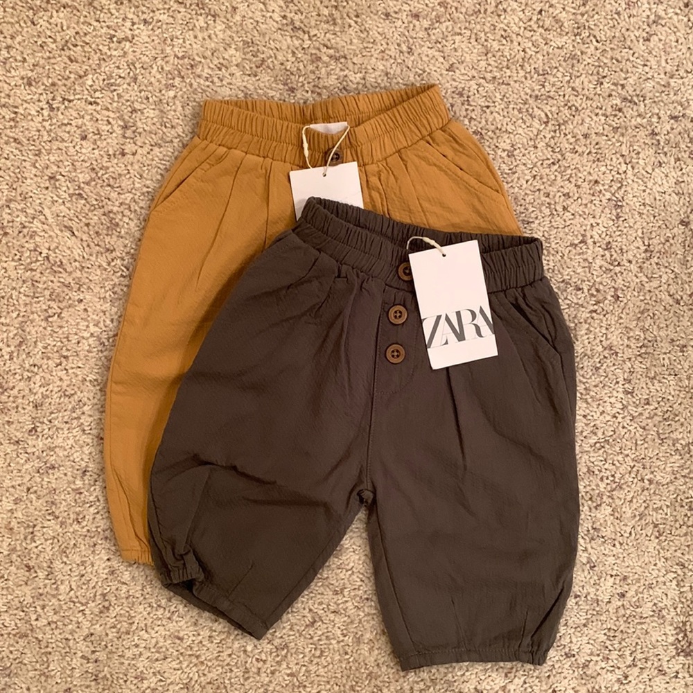 ZARA Baby Boy Pants [6-9m] and [9-12m]